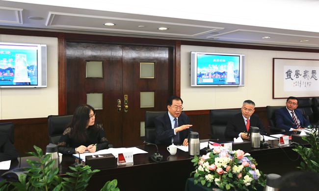 江西省吉安市人民政府市長王少玄一行到訪集團（圖）