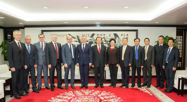 集團熱情接待白俄羅斯第一副總理馬丘舍夫斯基一行（圖）