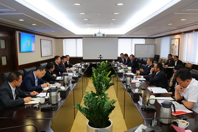 張學武董事長會見雲(yún)南省政府副省長陳舜一行（圖）